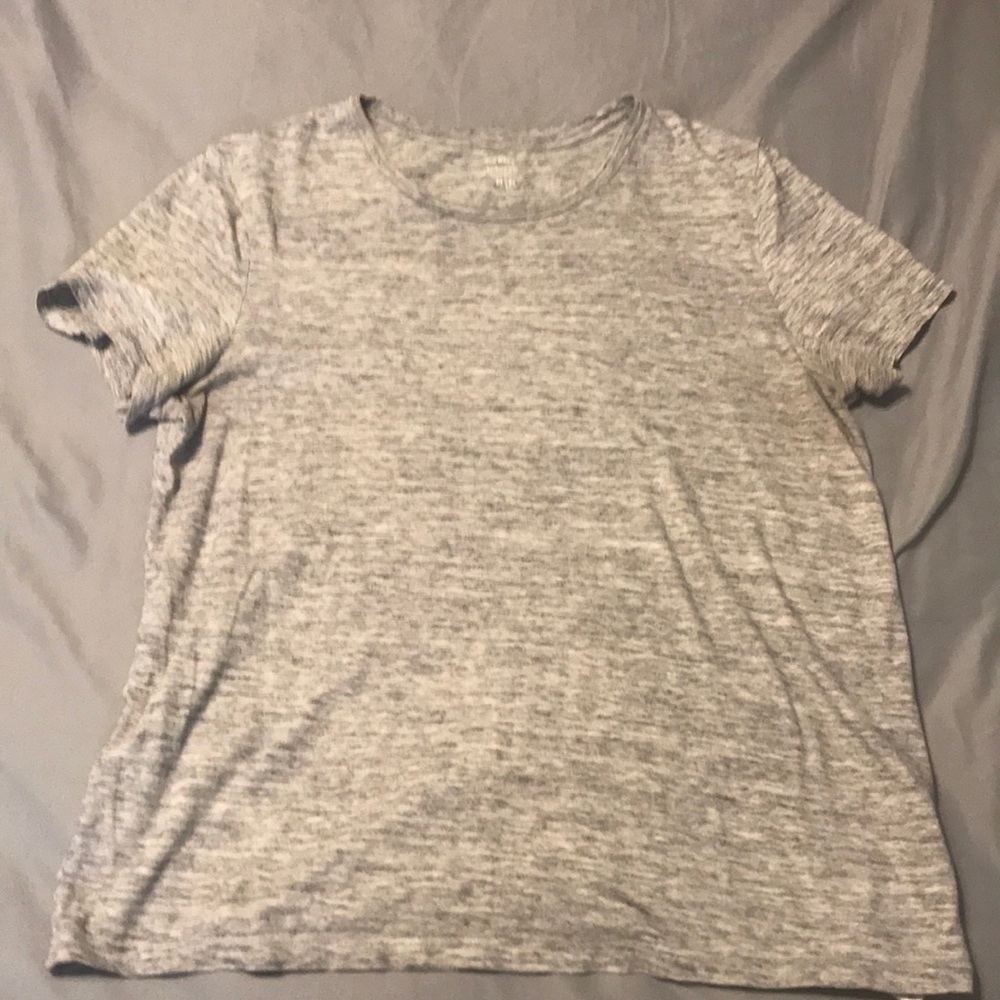 Grey Old Navy Relaxed Fit Tee